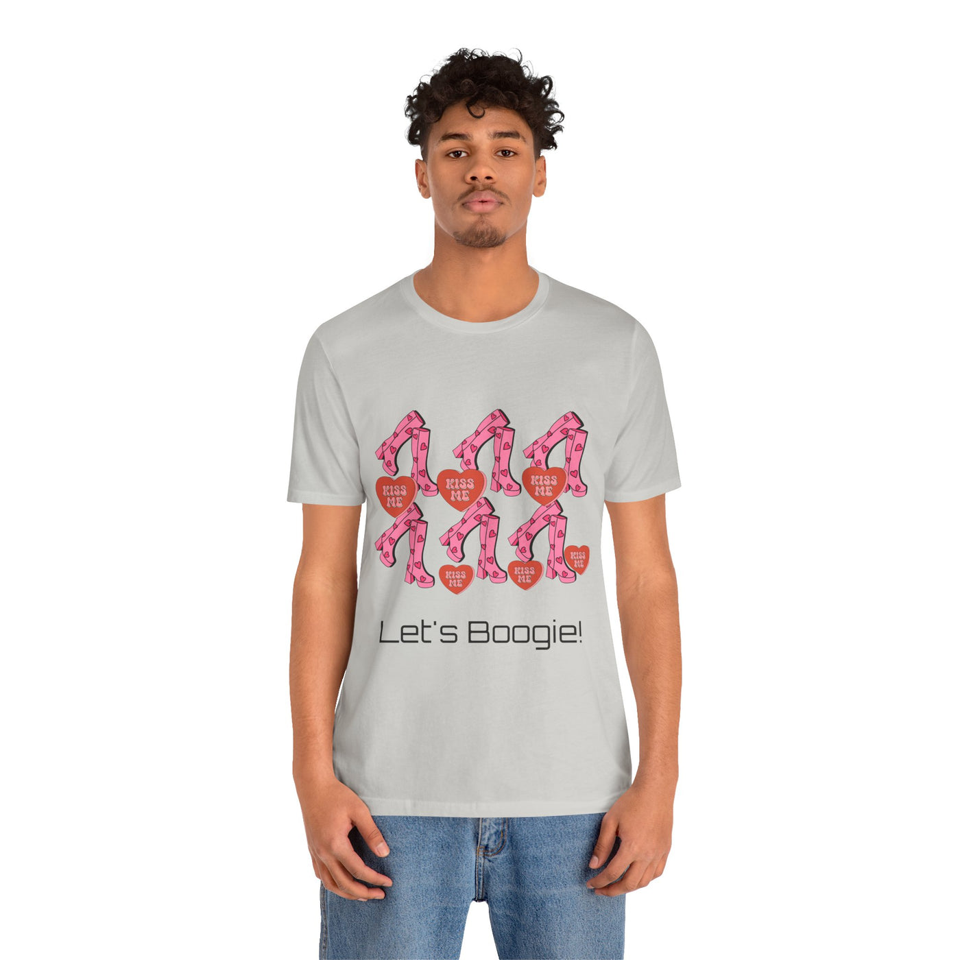 T-Shirt: Let's Boogie! | Jersey Fabric