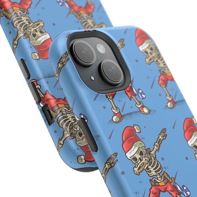 Santa Skelly Celly Phone Case | Durable & MagSafe Compatible