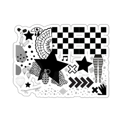 Die-Cut Stickers: Calm Like A Bomb Design