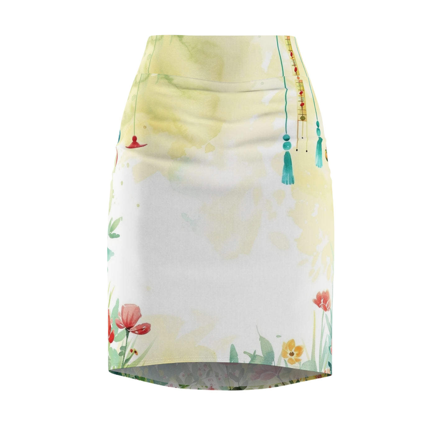 Skirt: Summer Garden Pencil Skirt
