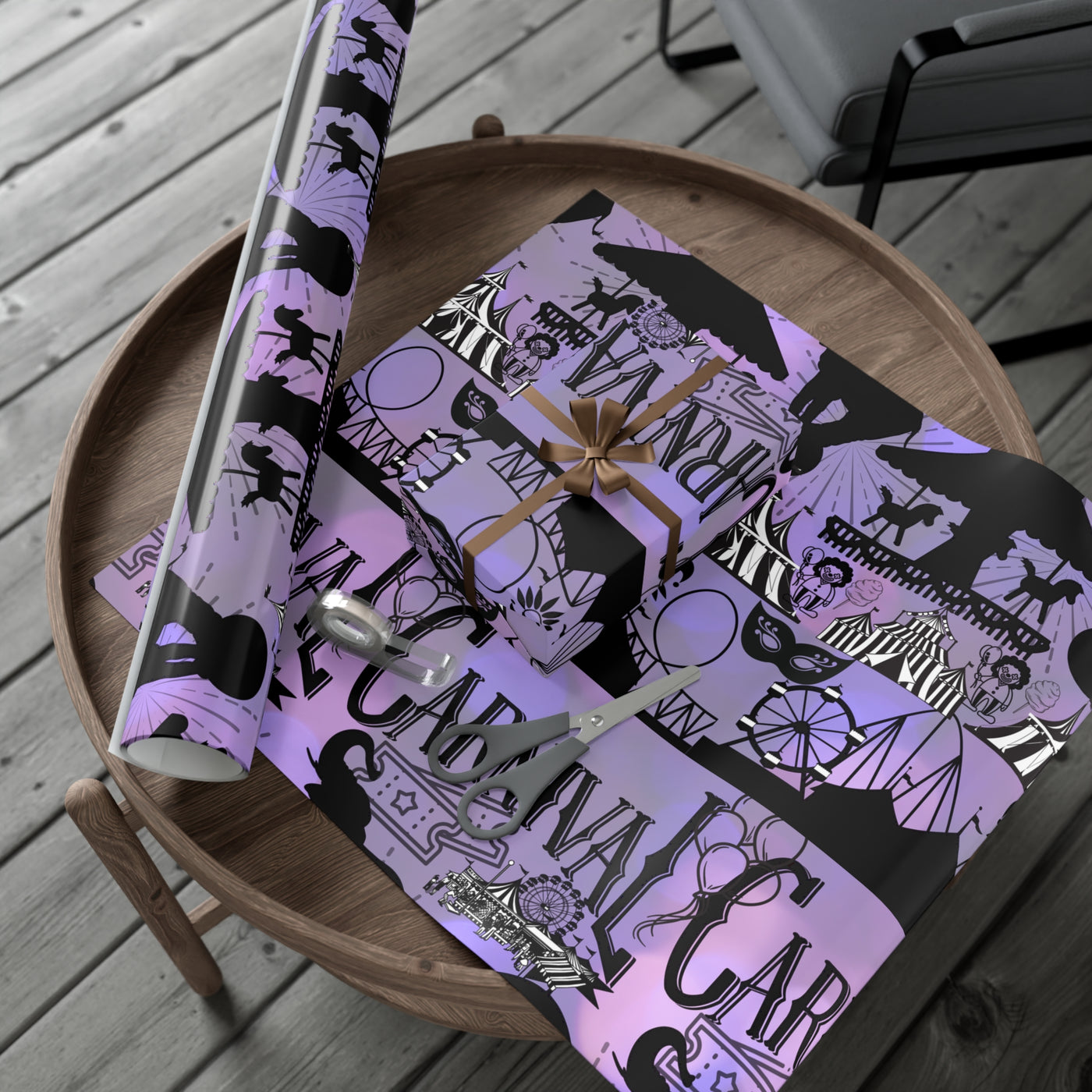 Wrapping Paper: Entertain Us | Carnival Theme