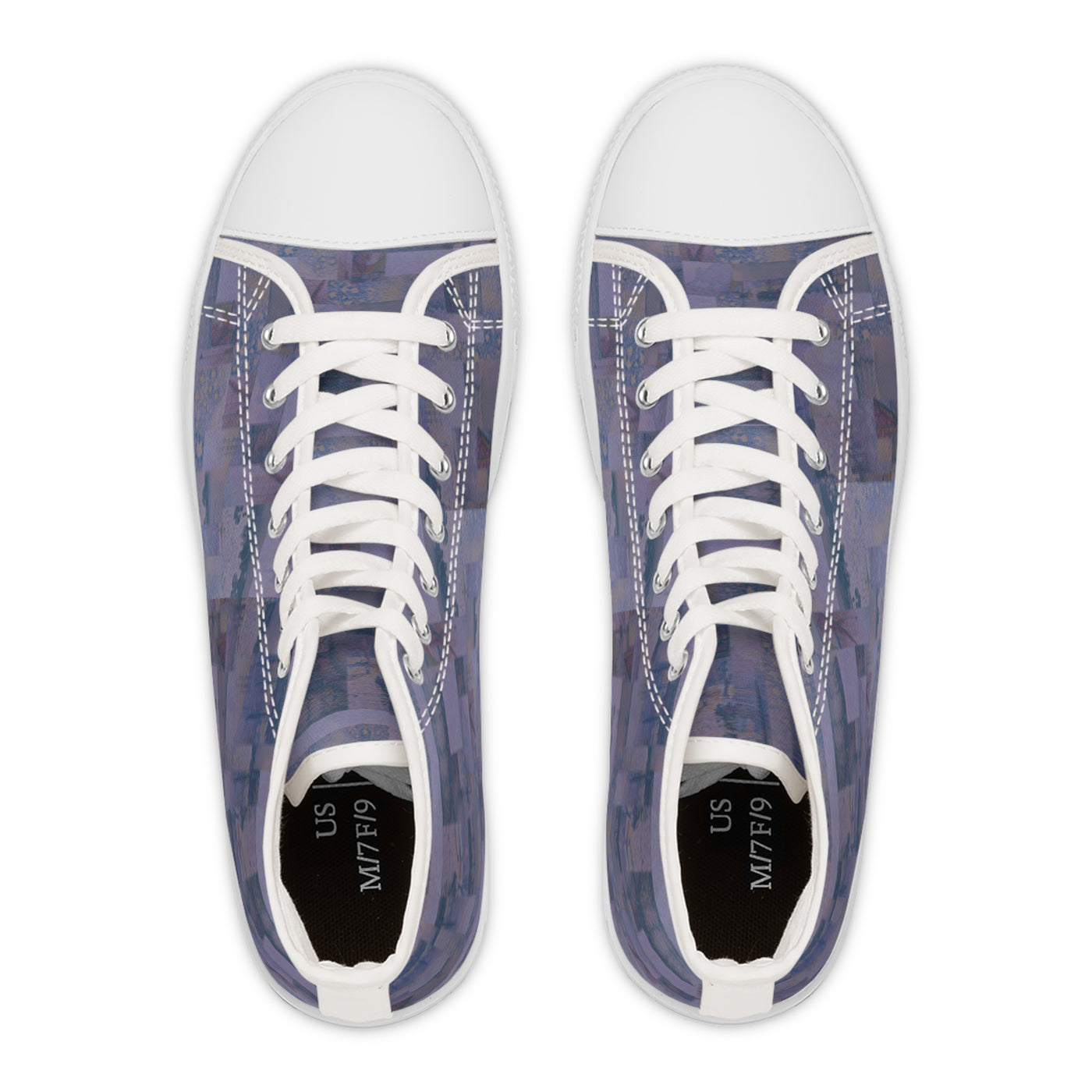 Shoes: A patchwork Art High Tops