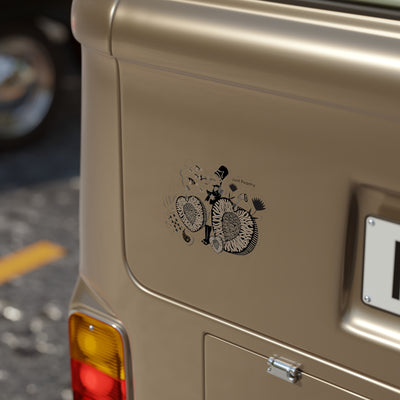 Die Cut Stickers: Just Peachy