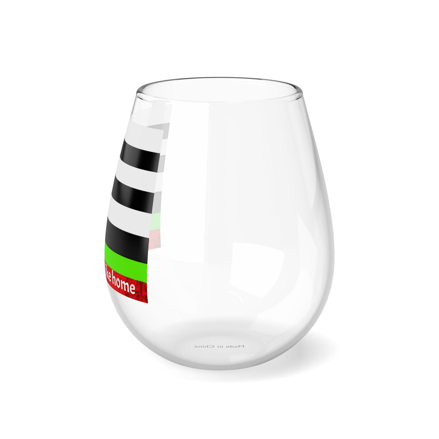 Wine Glass: There's No Place Like Home Wicked Witch Stemless Wine Glass, 11.75oz