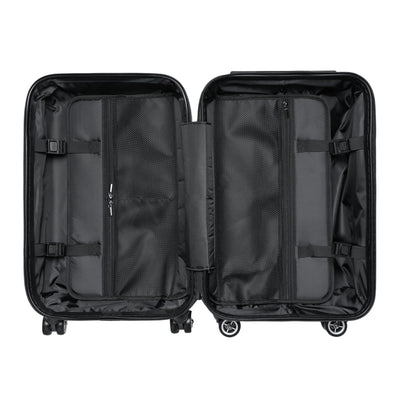 Suitcase: Designer Luggage Limited Edition Artistic Mona Lisa Collage