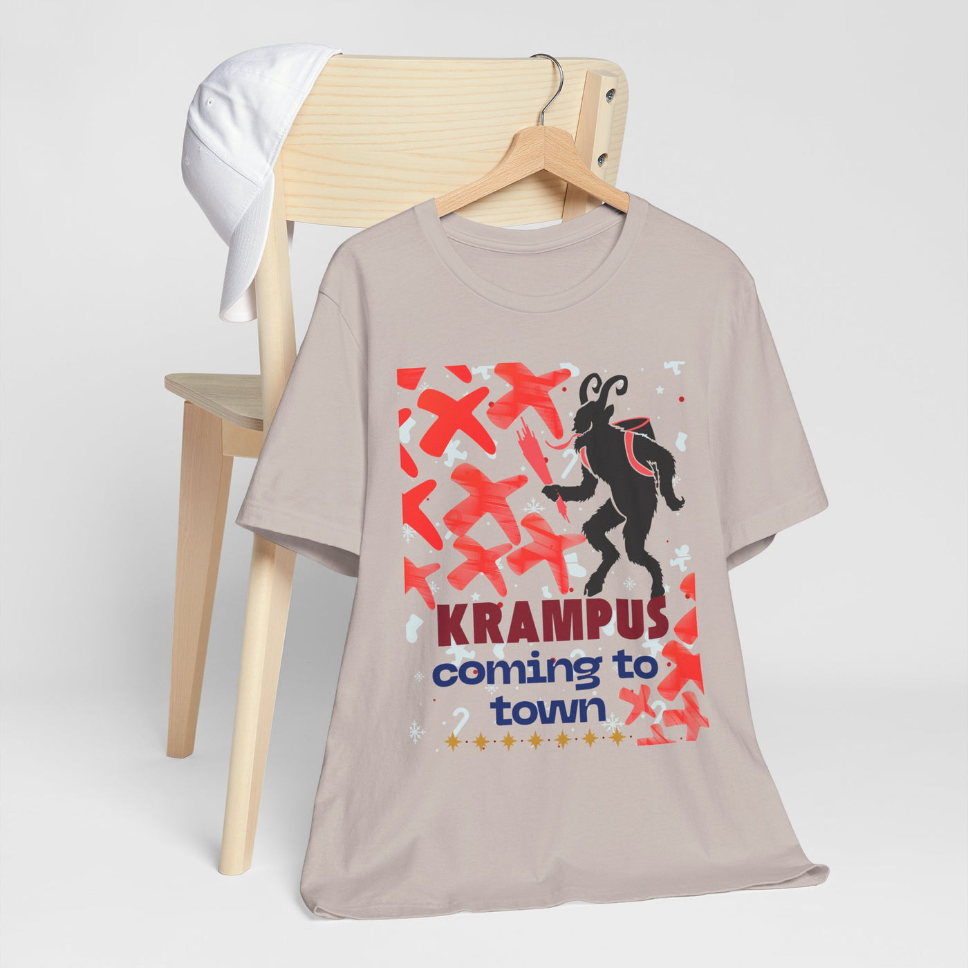 Krampus T-Shirt | Sinister Cheer | 100% Cotton, Unisex