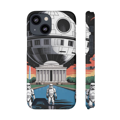 Phone Case: Galaxy-Inspired Phone Case with Card Holder, Space-Themed Gift, Star Wars-Inspired Design, Geek Accessories, Unique Phone Cover