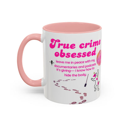 Mug: Pink Disco Ball True Crime