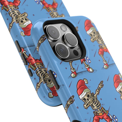 Santa Skelly Celly Phone Case | Durable & MagSafe Compatible