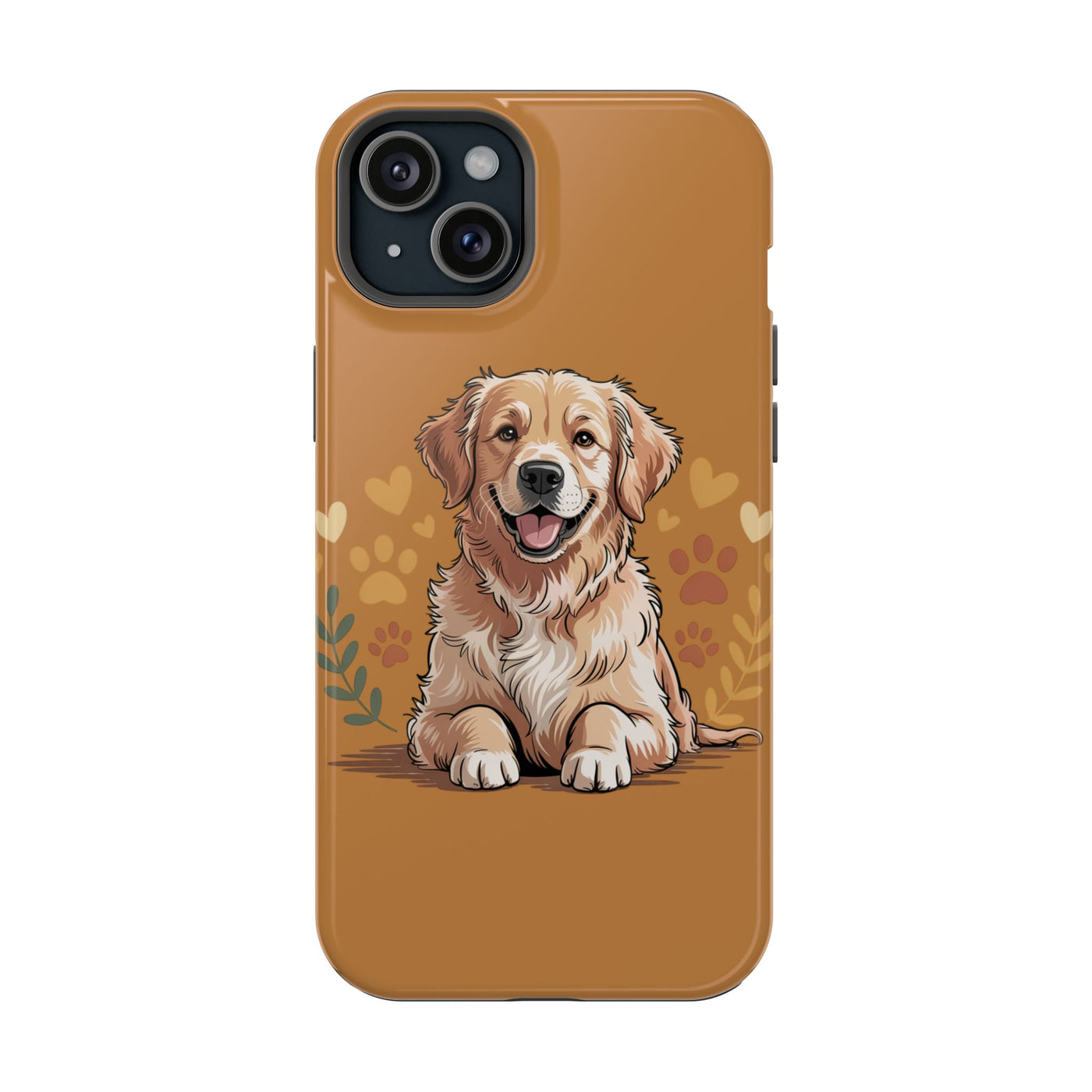Dog Lover Magnetic Phone Case, Cute Pet Cases for iPhone, Dog-themed Phone Covers, Golden Retriever Case, Gifts for Dog Owners
