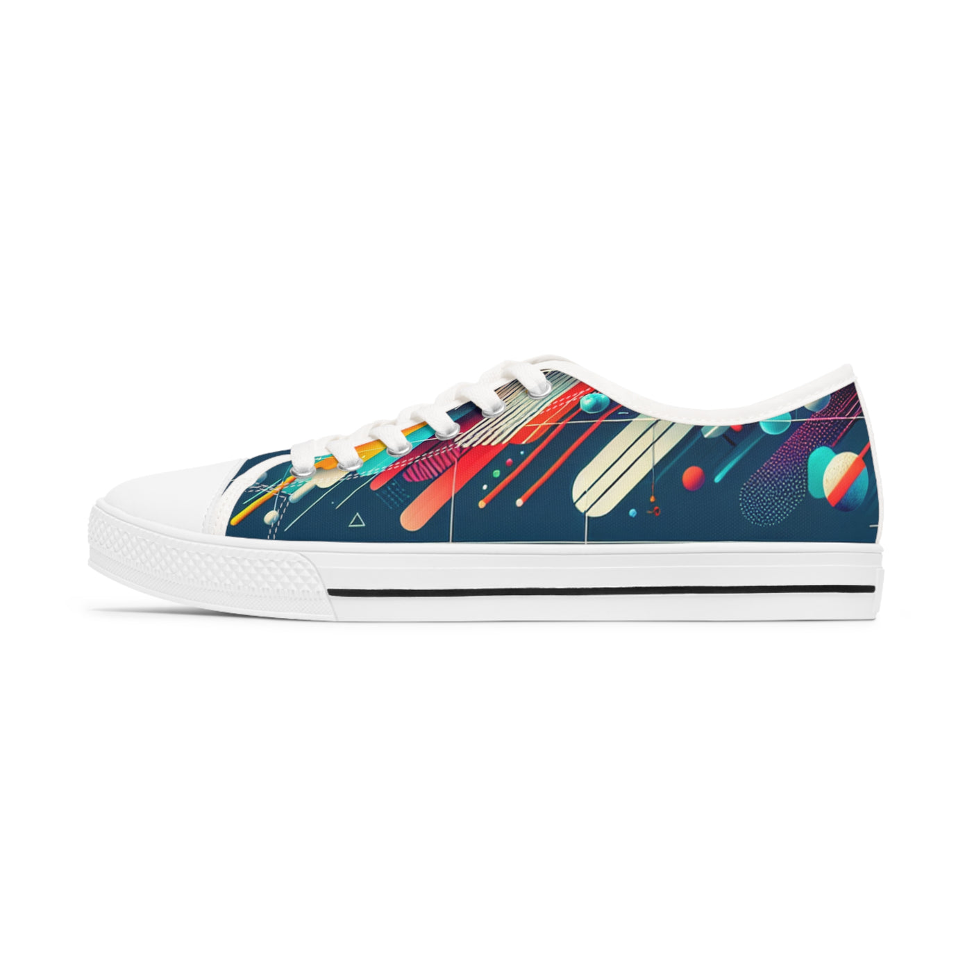 Shoes: Women's Low Assymetric Sci-Fi Sneakers