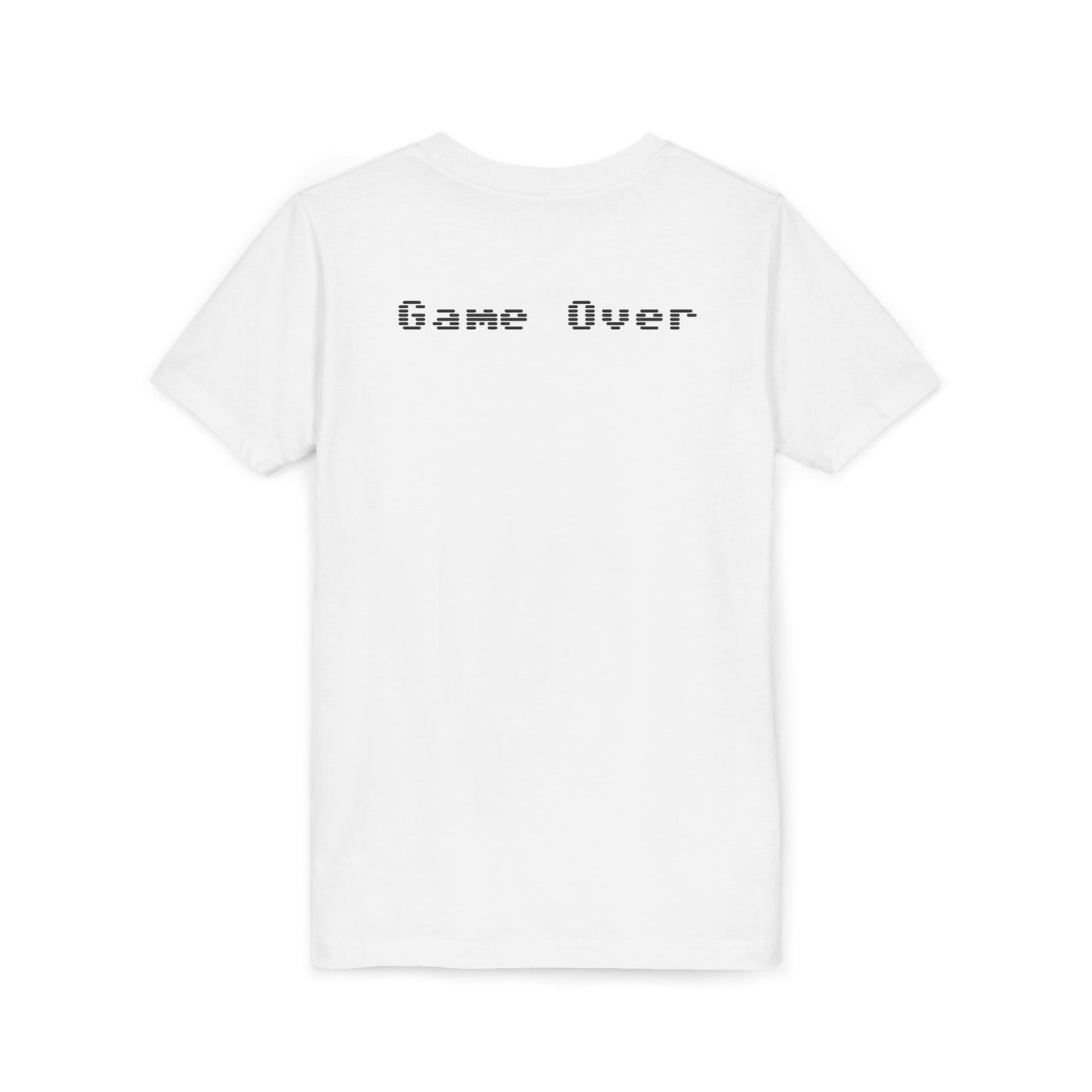 T-Shirt: Youth Gaming Graphic Tee with Colorful Controller Design - Gamer / Game Over