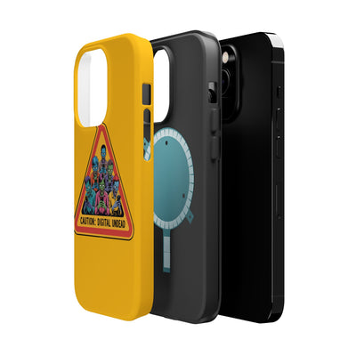 Phone Case: Zombie-Themed Tough Case for iPhone, Caution Digital Undead Phone Cover, Phone Accessory for Halloween, Unique Gift Idea, Trendy Phone [...]
