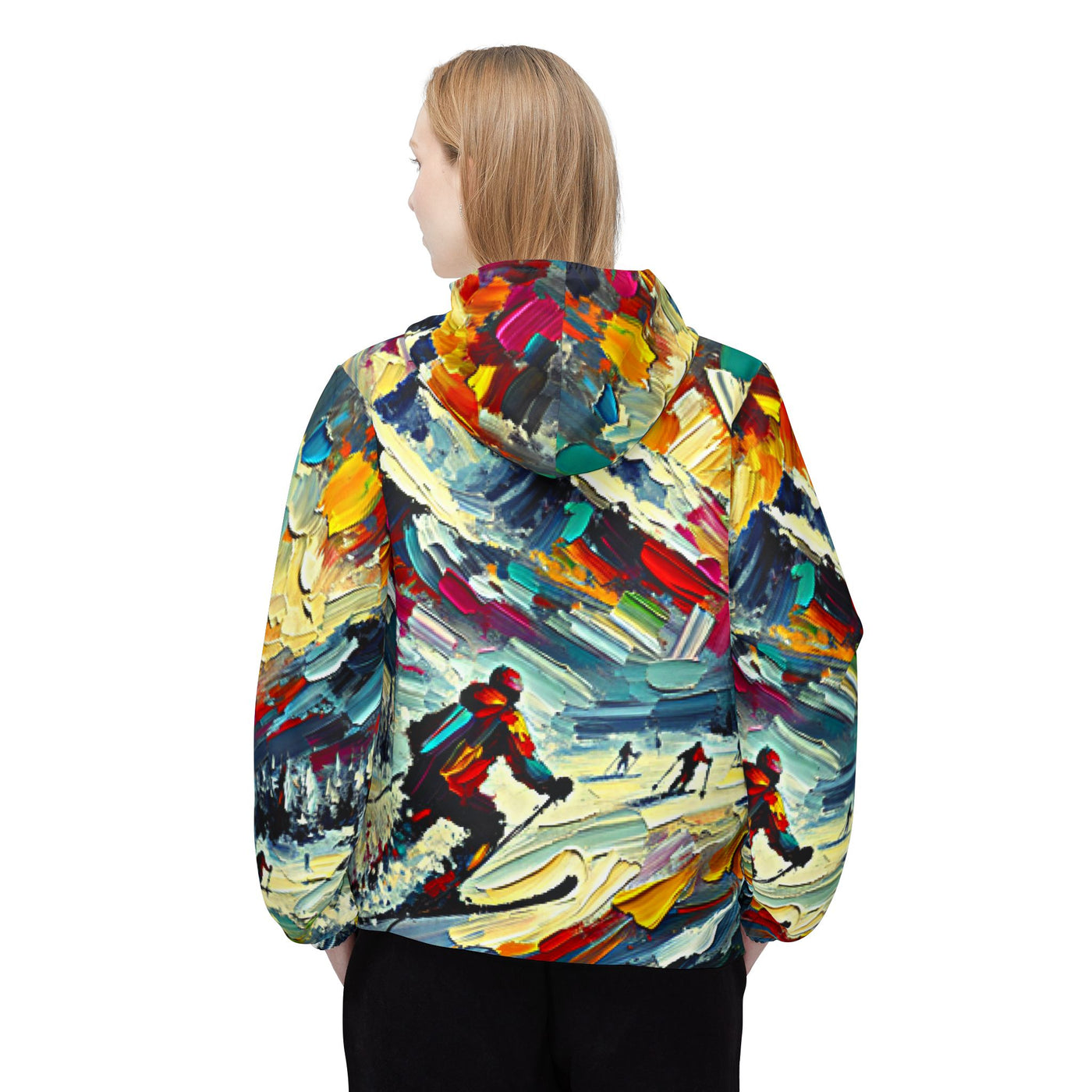 Windbreaker: Ski Aesthetic - Perfect for Winter Sports Enthusiasts