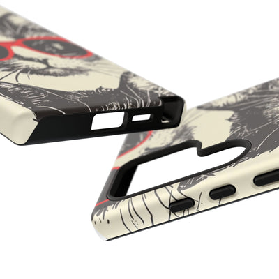 Phone Case: Sassy Cat Phone Case, Cute Cat Lovers Gift, Pet Lover Accessory, Fun Cat Phone Cover, Stylish Gadget Protection