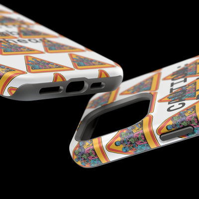 Phone Case: Caution: Digital Zombie Ahead Phone Case | Quirky Smartphone Protection, Unique Gift, Trendy Accessory, Fun Design, Geeky Style