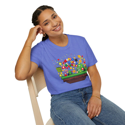T-Shirt: Happy New Year Gamer Design | Retro