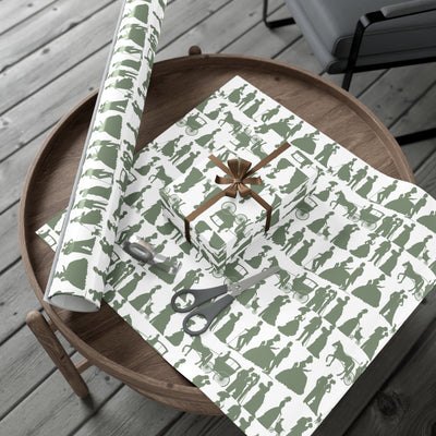 Wrapping Paper: Giddy Up | Victorian Inspired Design