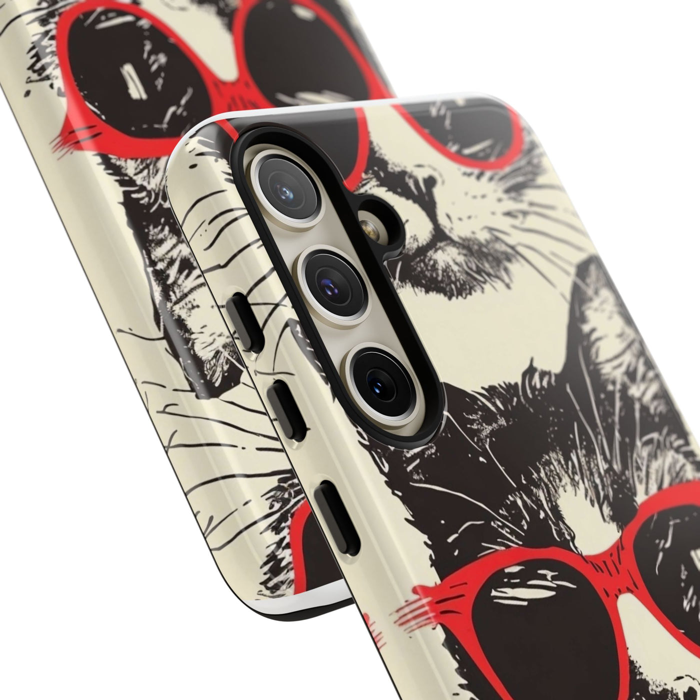 Phone Case: Sassy Cat Phone Case, Cute Cat Lovers Gift, Pet Lover Accessory, Fun Cat Phone Cover, Stylish Gadget Protection