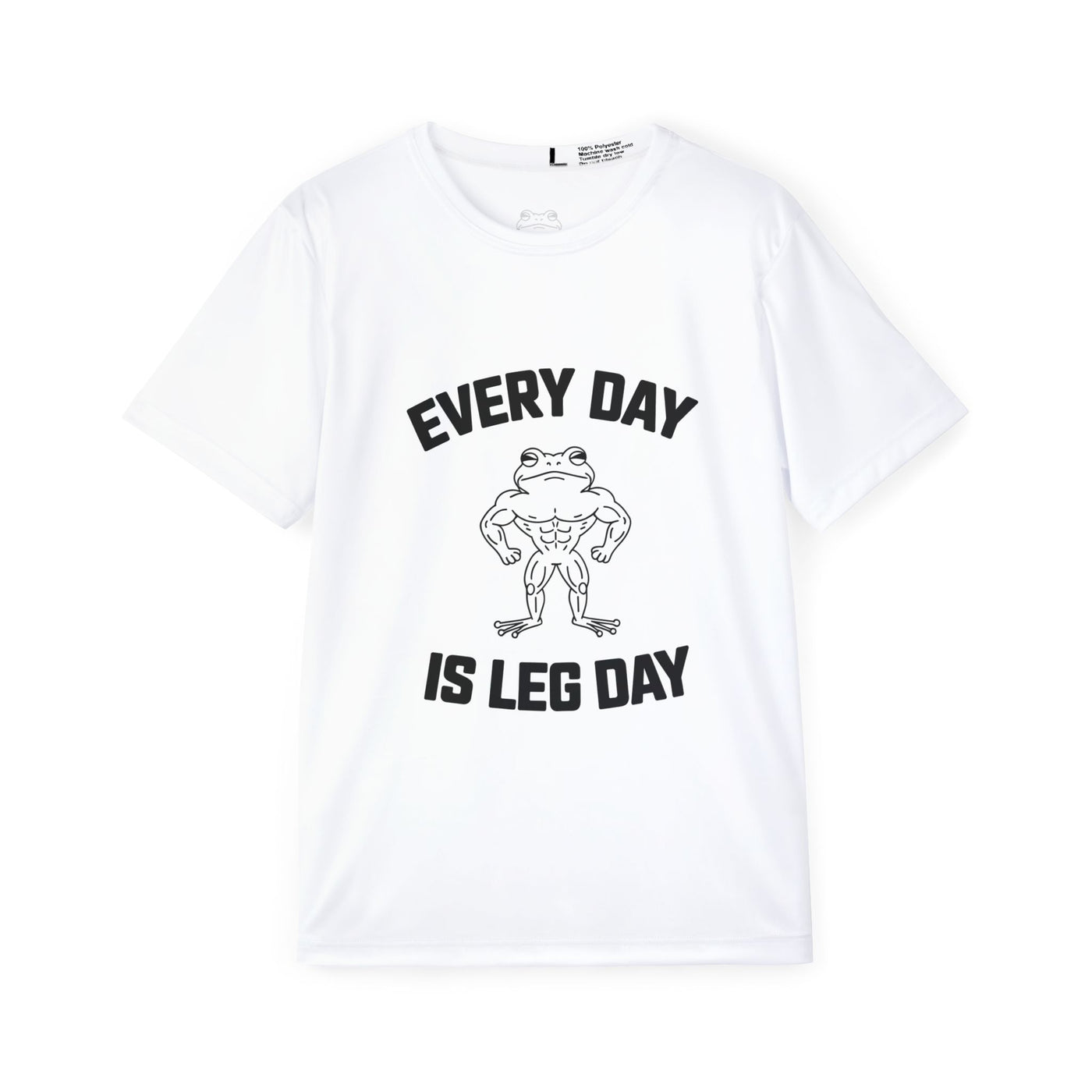 Tank Tops: Frog Fitness - Every Day is Leg Day Sports Jersey for Fitness Enthusiasts