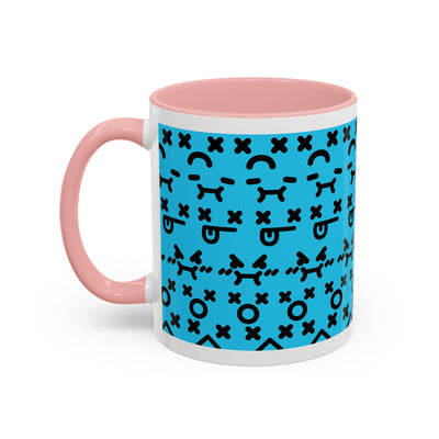Mug: Blue Emoji Mug