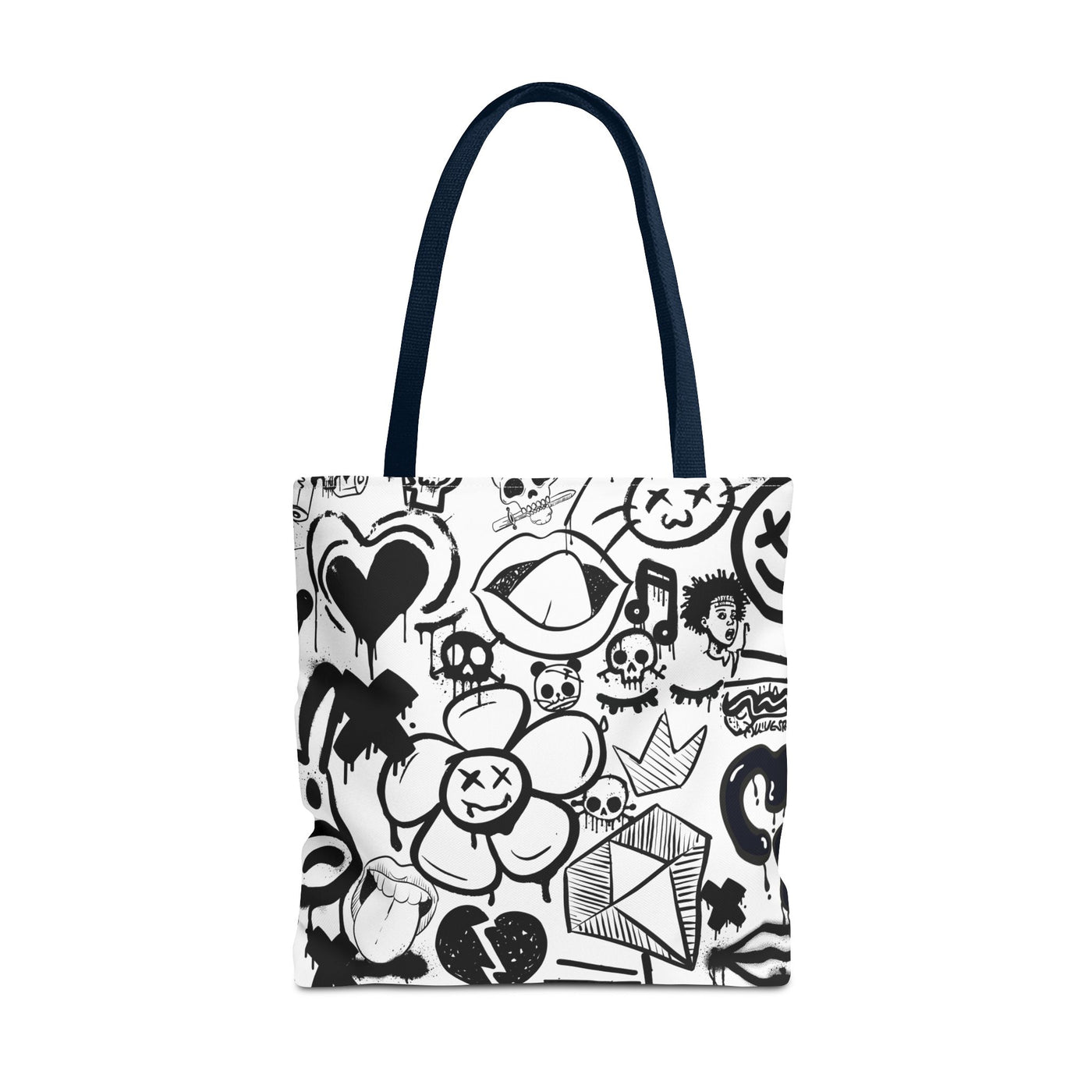 Tote Bag: Graffiti Retort | Inky Funk Design