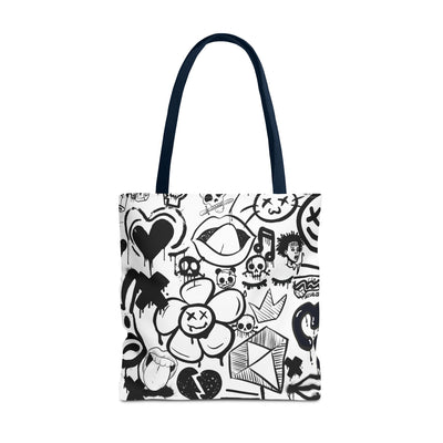 Tote Bag: Graffiti Retort | Inky Funk Design