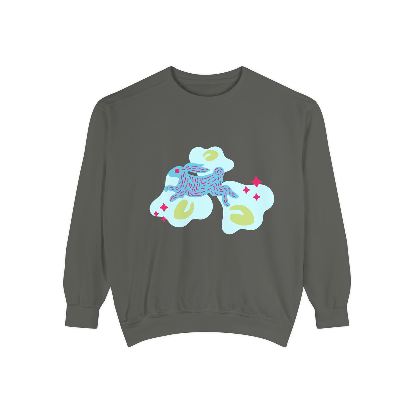 Men's Sweatshirt: Rabbit Run Pull Over