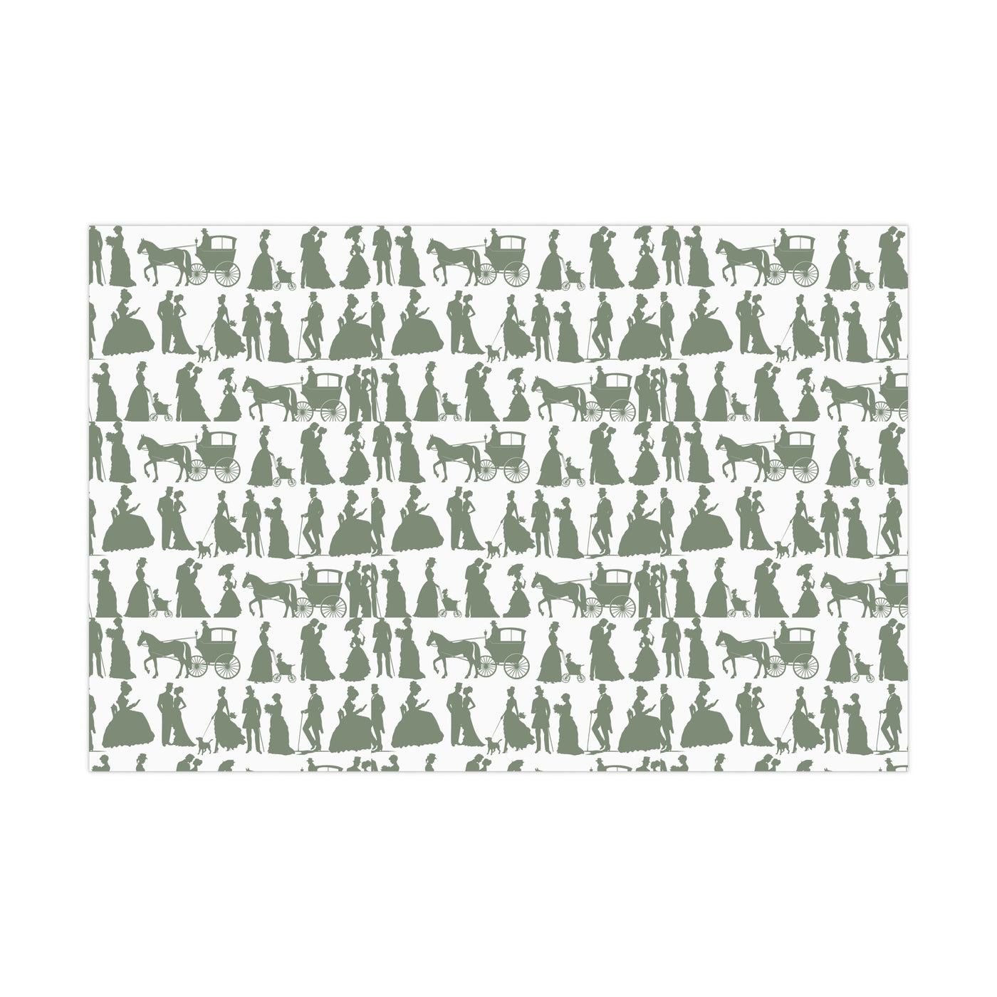 Wrapping Paper: Giddy Up | Victorian Inspired Design