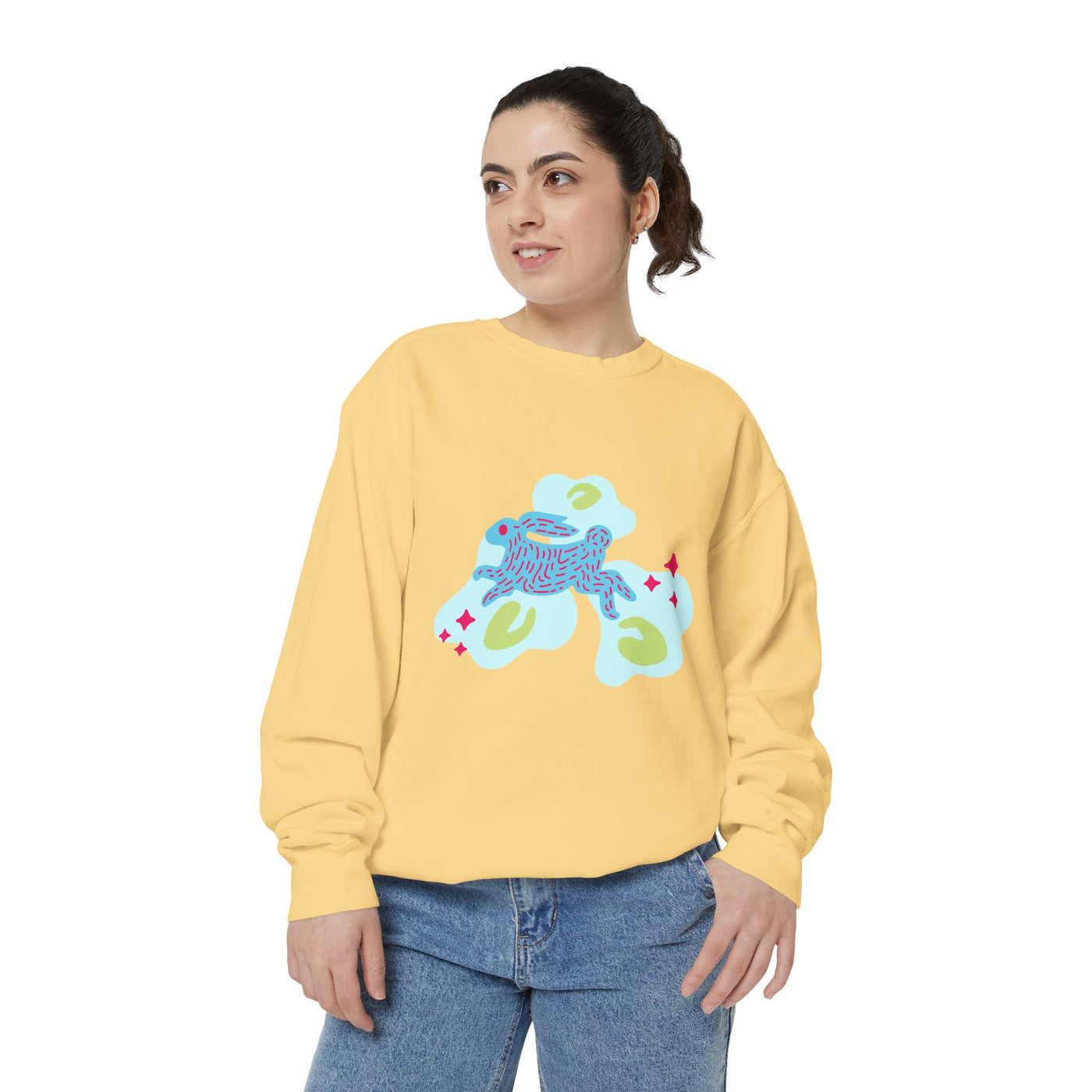 Men's Sweatshirt: Rabbit Run Pull Over