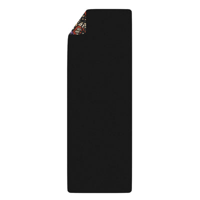 Rubber Yoga Mat: Ugly Dragon Chomps
