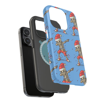 Santa Skelly Celly Phone Case | Durable & MagSafe Compatible