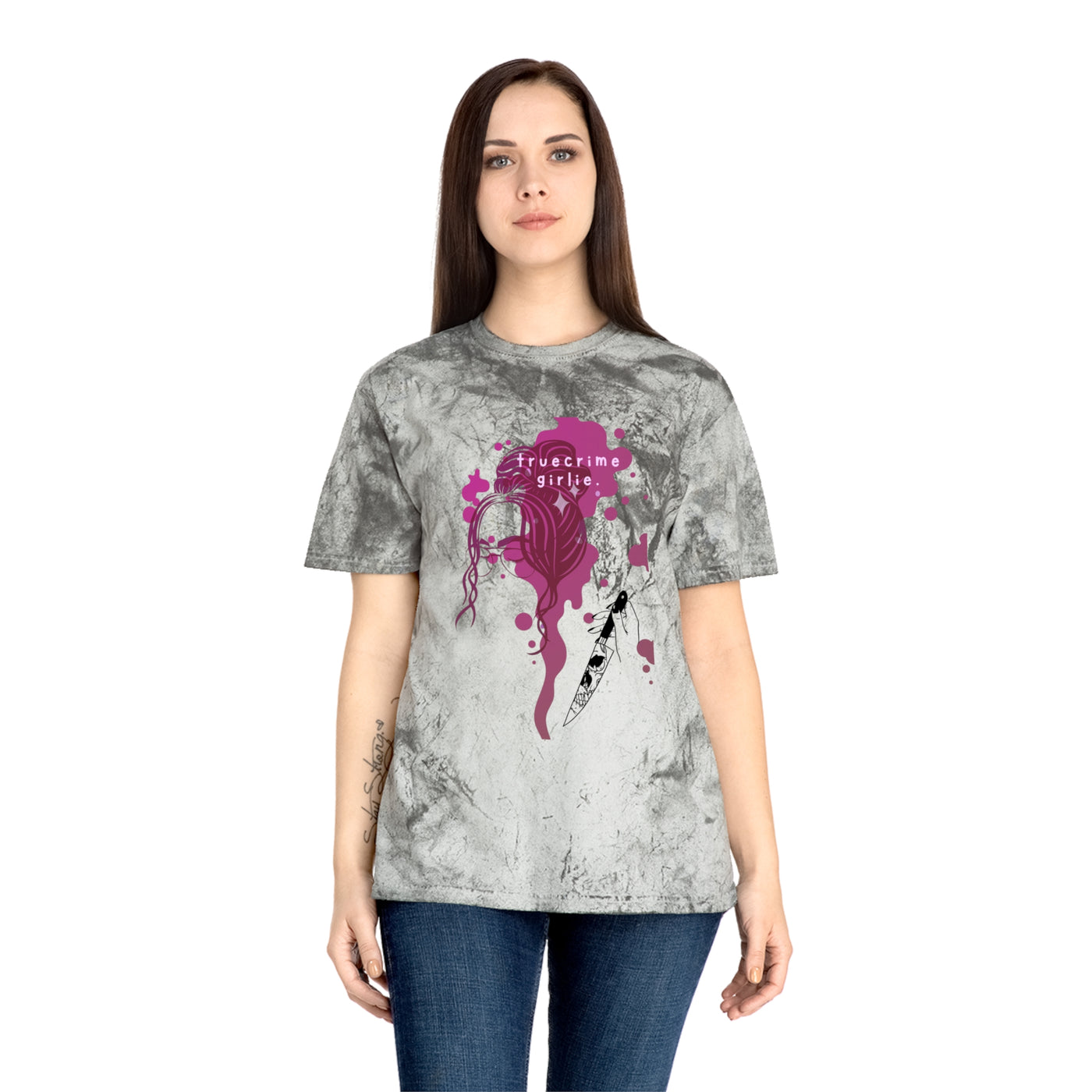 T-Shirt: Cutest True Crime Girlie | Color Blast