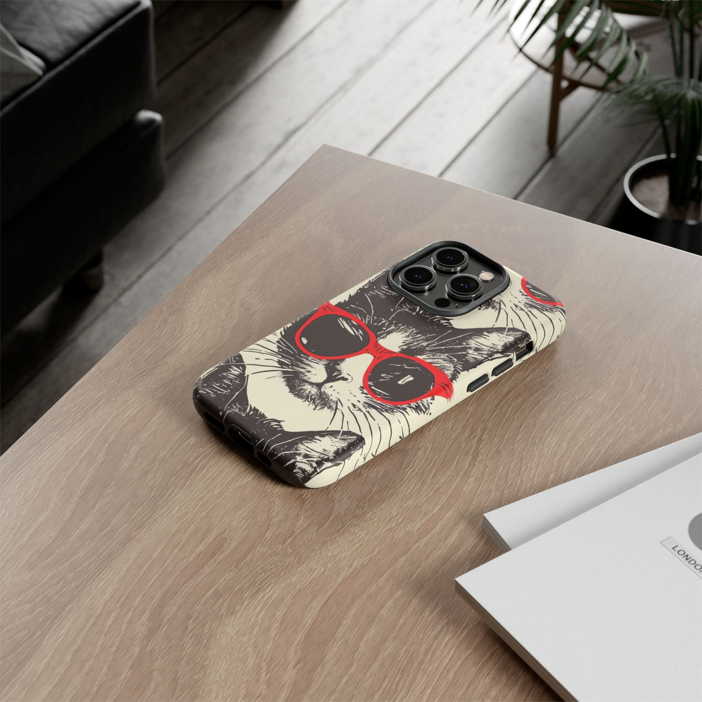 Phone Case: Sassy Cat Phone Case, Cute Cat Lovers Gift, Pet Lover Accessory, Fun Cat Phone Cover, Stylish Gadget Protection