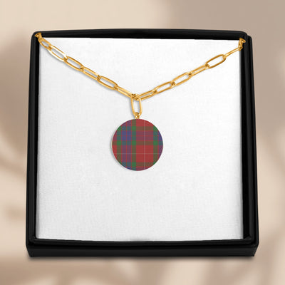 Necklace: Paperclip Coin-Circle Necklace -Make Your Own - Fraser Sample