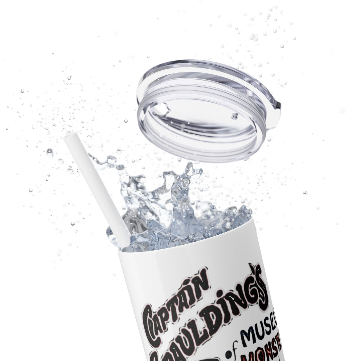 Tumbler: Mayhem and Monsters Skinny Tumbler | Personalized 20oz Insulated Drinkware | Great for Gifts, Parties, and Everyday Use