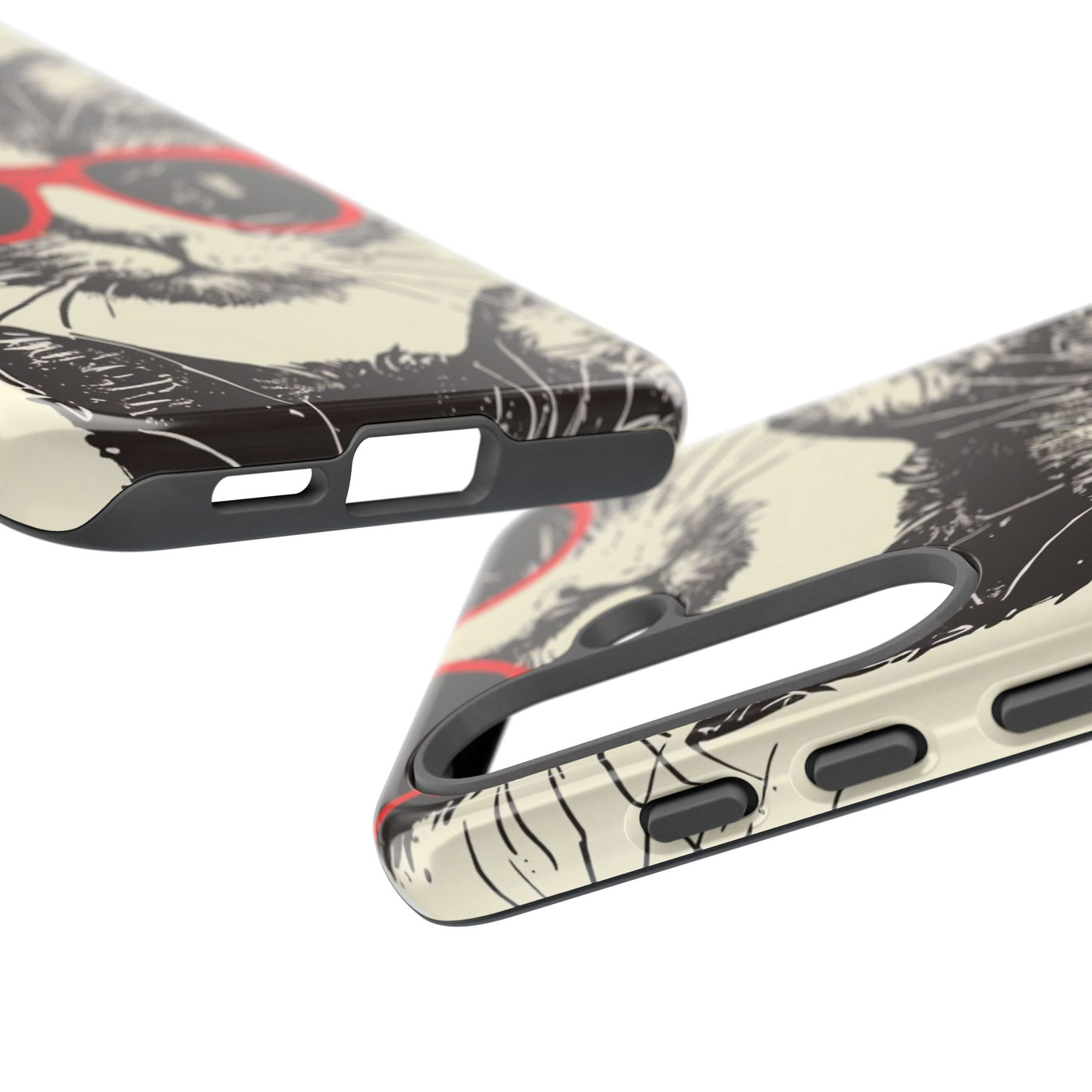 Phone Case: Sassy Cat Phone Case, Cute Cat Lovers Gift, Pet Lover Accessory, Fun Cat Phone Cover, Stylish Gadget Protection