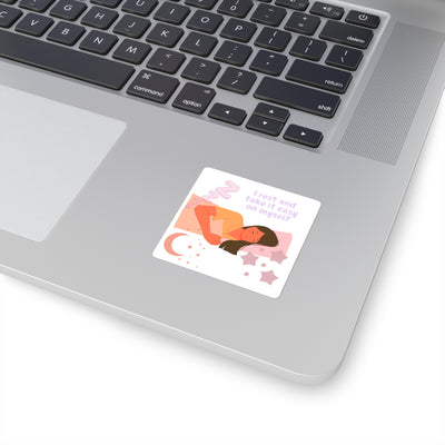 Sticker: Taking it Easy | Square Sticker