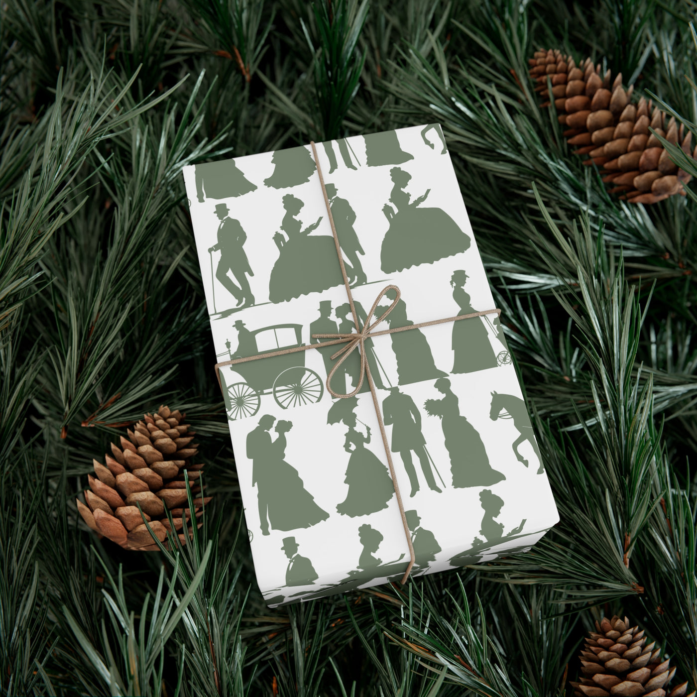Wrapping Paper: Giddy Up | Victorian Inspired Design
