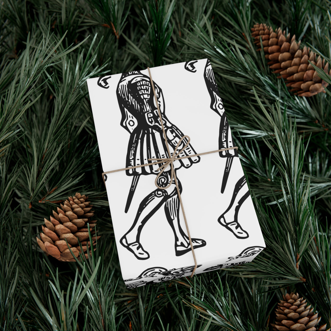 Wrapping Paper: Knight in Shining Honor | Vintage Inspired