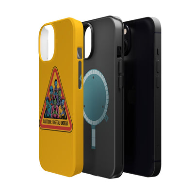 Phone Case: Zombie-Themed Tough Case for iPhone, Caution Digital Undead Phone Cover, Phone Accessory for Halloween, Unique Gift Idea, Trendy Phone [...]