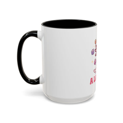 Mug: Cute Axolotl Dice Coffee Mug - Perfect for Gamers, D&D Lovers, Gifts, & Collectibles