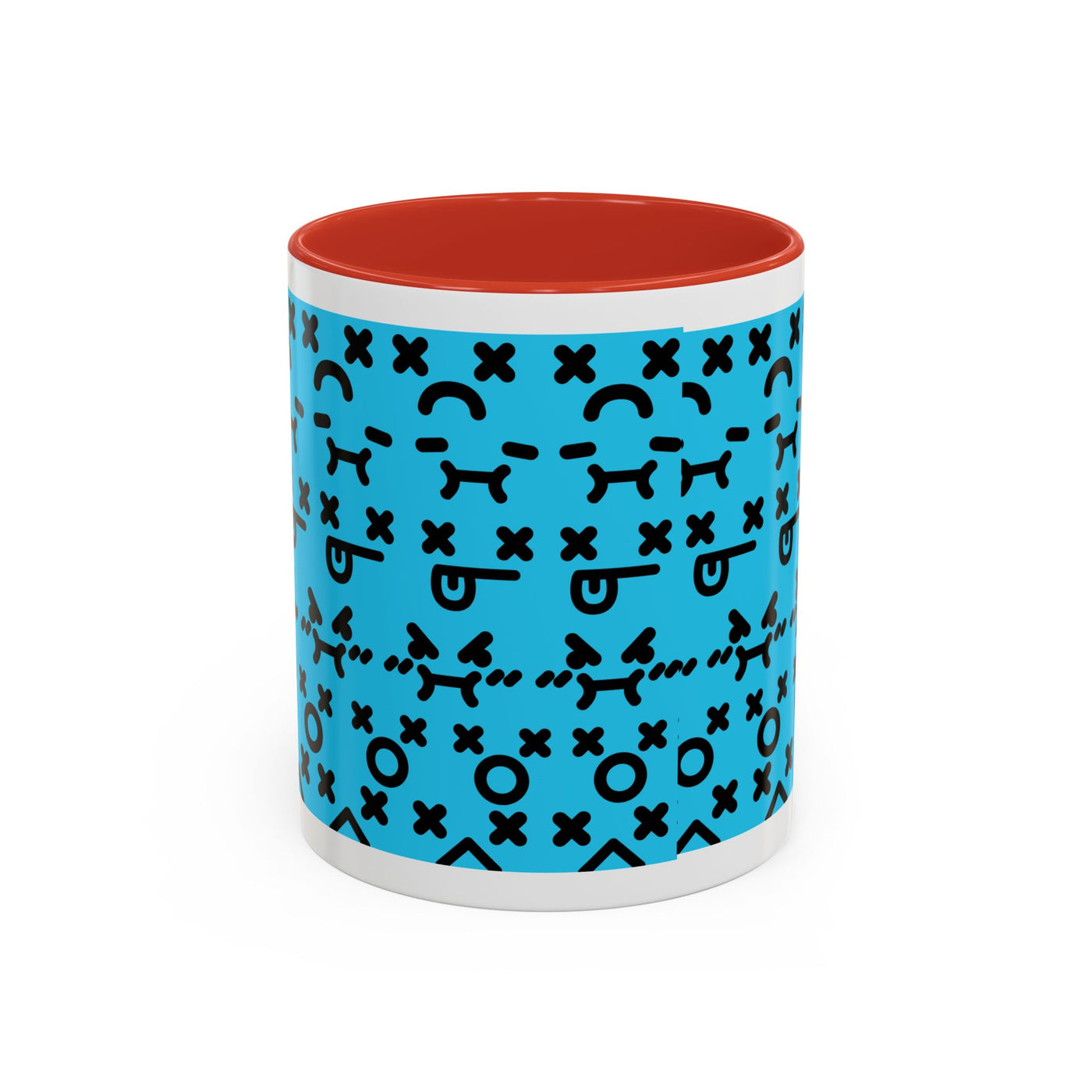 Mug: Blue Emoji Mug