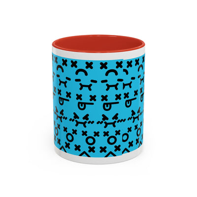 Mug: Blue Emoji Mug