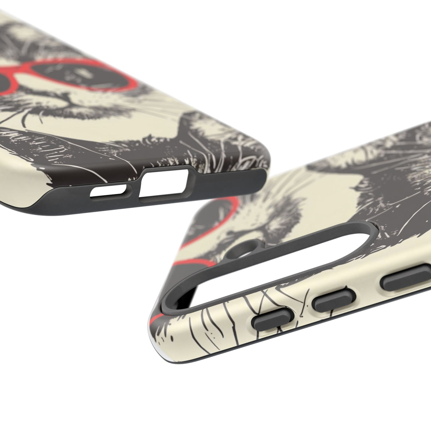 Phone Case: Sassy Cat Phone Case, Cute Cat Lovers Gift, Pet Lover Accessory, Fun Cat Phone Cover, Stylish Gadget Protection