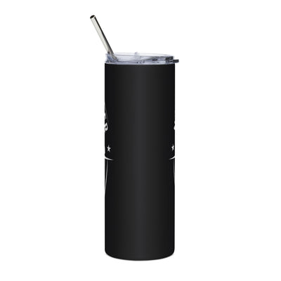 Tumbler: Adventure Seeker Stainless Steel Tumbler, 20oz - Travel Mug for Explorers, Gifts for Hikers, Outdoor Quotes Drinkware