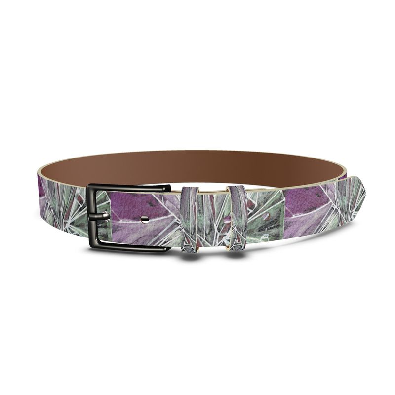 Belt:  Break the Glass Ceiling Medium Leather Belt