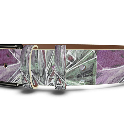 Belt:  Break the Glass Ceiling Medium Leather Belt