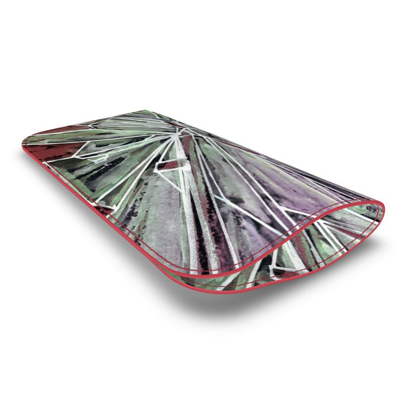 Glasses Case:  Break the Glass Ceiling Leather Glasses Case