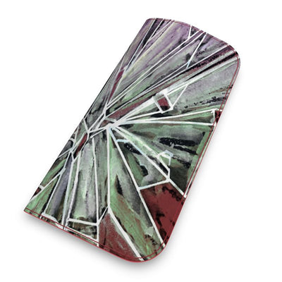 Glasses Case:  Break the Glass Ceiling Leather Glasses Case